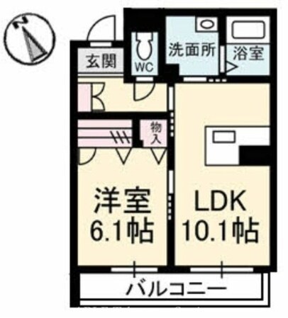 スターフィールドⅢの物件間取画像